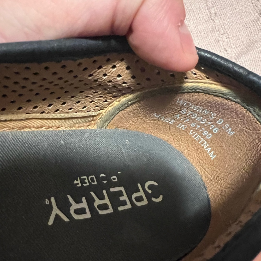 Navy blue Sperrys - Picture 3 of 3